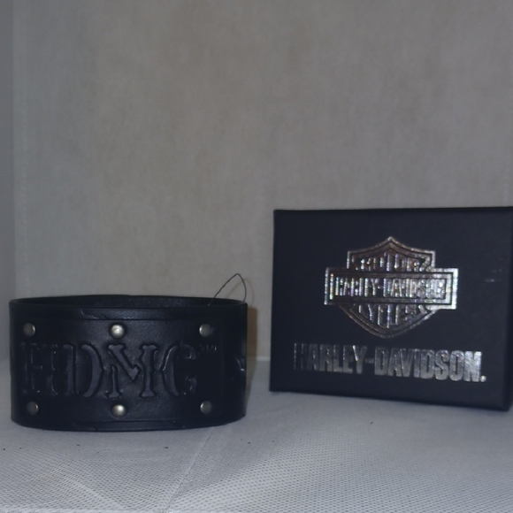 Harley-Davidson Other - Harley-Davidson Black Biker Bracelet